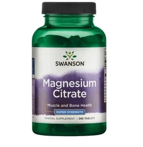 Swanson, Magnesium Citrate 240 tablets - Zdjęcie 1 z 1