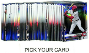 2021 Bowman Chrome Draft Baseball REFRACTOR cards - PICK/CHOOSE CARD