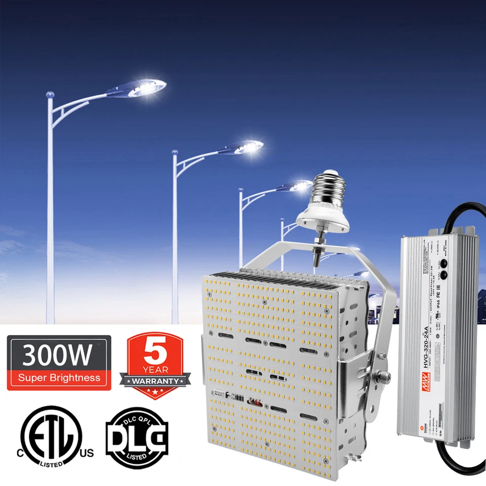 LED Shoebox Retrofit Kit Light 300 Watt AC480V Parking Lot Equival 1200W MH HID - Image 1 of 4