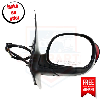 Kool Vue FD132ER-S Mirror heated right side for 2000 Ford Expedition XLT - Image 1 of 4