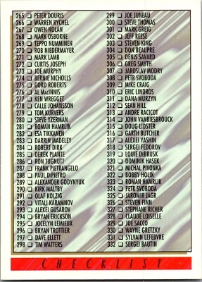 1993-94 Topps Premier - Checklist #527 - Image 1 of 2