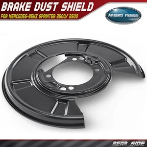 Rear Brake Dust Shield for Mercedes-Benz Sprinter 2500 2014-2018 Sprinter 3500 - Picture 1 of 8