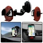 Support Voiture Auto Fixation Universel 2En1 Style Toile Rouge Pour Huawei Hono