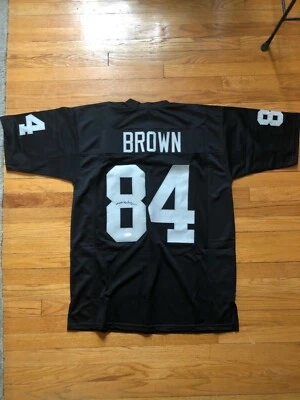 Sale Extremely Rare Antonio Brown Raiders  Custom Jersey with COA - Image 1 of 3