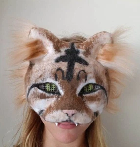 Fluffy Therian/ Furry Maine Coon Mask - Picture 1 of 7