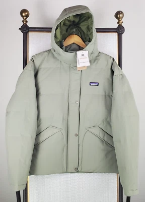 PATAGONIA NUEVO $329 Mujer Talla 2XL 600 Plumón Cremallera Completa Chaqueta Con Capucha Verde Con Capucha Foto 1 de 4