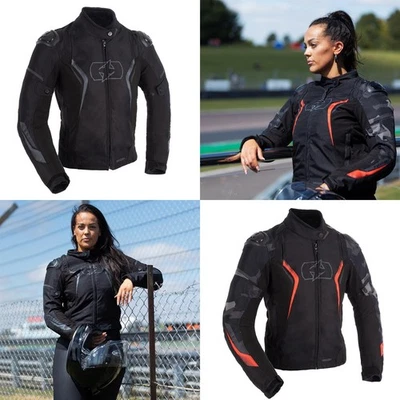 Oxford Omega 1.0 D2D Womens Motorcycle Jacket Sports Waterproof Bike Jackets - Image 1 of 4