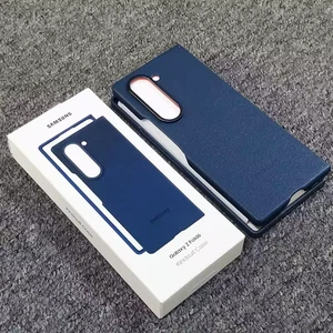 Coque officielle Samsung Kindsuit pour Galaxy Z Fold6 - Bleu marine - Photo 1 sur 5