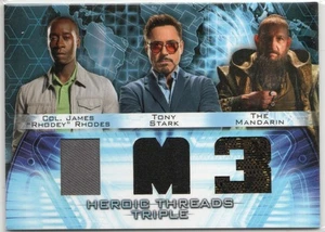 Iron Man 3 Marvel Heroic Threads Triple Costume HTT-4 Rhodes / Stark / Mandarin - Picture 1 of 4