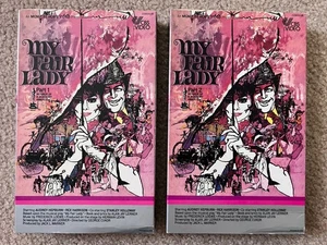 My Fair Lady (1964) VHS Big Box CBS Video MGM -Tested 2 Tape Audrey Hepburn - Bild 1 von 8