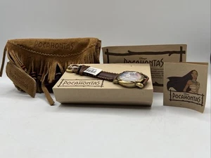 Disney Commemorative Pocahontas Watch With Pouch LE #0912/5000 - Picture 1 of 3