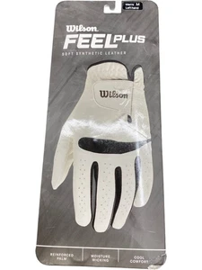 Wilson Feel Plus Golf Glove Soft Synthetic Leather M Left 1 XJV001 - Picture 1 of 4