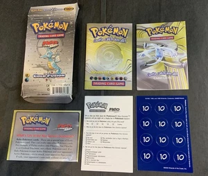 Pokemon Neo Genesis Cold Fusion Theme Deck EMPTY BOX (NO CARDS) Rule Book + List - Picture 1 of 21