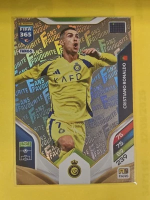 CARTE PANINI FIFA 365 2026 CRISTIANO RONALDO #FAN66 FOIL AL NASSR - Photo 1/4