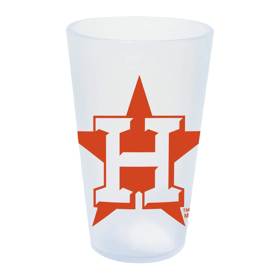 WinCraft Houston Astros 16oz. Icicle Silicone Pint Glass - Image 1 of 1
