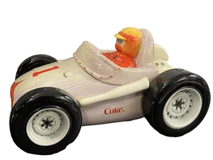 Vintage Coca Cola Rennwagen Keksdose Sakura 2002 handbemalt neuwertig - Bild 1 von 7