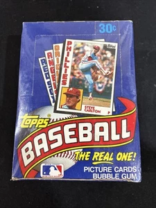 1984 Topps Baseball Wax Box Sealed 36 Packs Don Mattingly, Strawberry Rookie RC - Picture 1 of 7