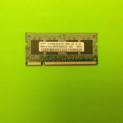 Samsung M470T6554CZ3-CD5 512MB DDR2-533 (PC2-4200) PC2-4200S RAM Memory - Image 1 of 2