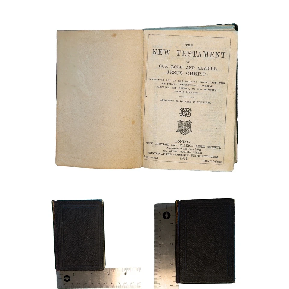 The New Testament Of Our Lord And Saviour Jesus Christ  1911 Cambridge - Image 1 of 4