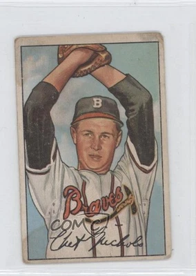 1952 Bowman Chet Nichols #120 Rookie RC - Image 1 of 2
