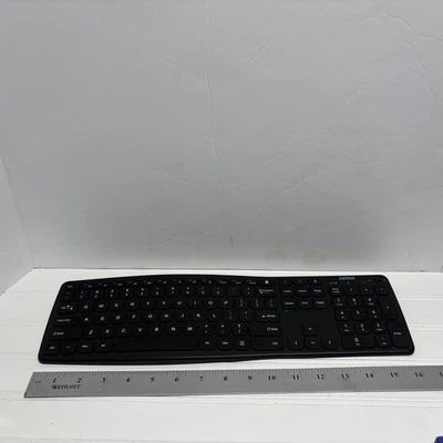 Multi-Device Comfortable Wireless Bluetooth Keyboard with Nano USB-A, USB-C T... - Image 1 of 3