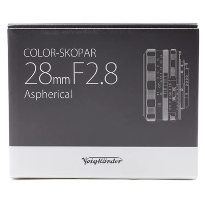 Voigtlander COLOR-SKOPAR 28mm F2.8 SL IIs para montagem Nikon F [Novo em folha] #5245J - Imagem 1 de 4