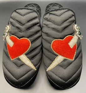 NEU IM KARTON GUCCI PANTOLETTEN/PANTOLETTEN HERZ & DAGGAR GRÖSSE 5,5 35,5 - Bild 1 von 5