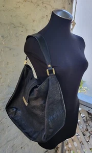 Gucci Authentic Hobo Leather Shoulder Bag - Bild 1 von 12