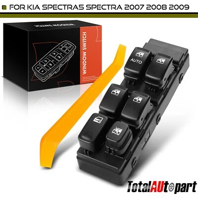 Interruptor de ventana eléctrica para Kia Spectra5 Spectra 2007 2008 2009 conductor delantero lado derecho Foto 1 de 4