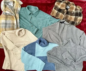 Women’s Sweater Lot of (7) Princess Polly Old Navy BDG/Urban + Sz S & M; EUC - Picture 1 of 12