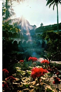 Postal De Colección California Ecuador Monasterio de la Iglesia de San Francisco 1971 - Imagen 1 de 2