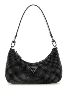 GUESS bolso de bandolera Zalina Mini Top Zip Shoulder Bag Black - Imagen 1 de 2