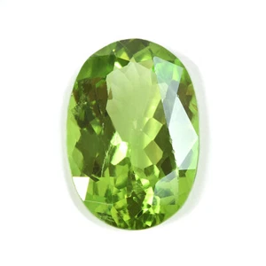 6.572ct SI Natural Peridot Oval Cut Loose Gemstone Birthstone August - Picture 1 of 4
