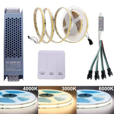 WS2811 COB Running Water Flowing Horse Race Chasing LED Strip Light Pixel DC24V - image 1 of 4