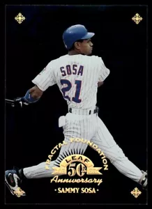 1998 Leaf Fractal Foundations Sammy Sosa 3631/3999 - #144 - Picture 1 of 2