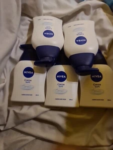 5×Nivea Cream Soft Liquid Handwash, 250 ml New*** - Picture 1 of 1