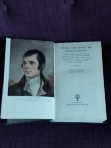 Poems & Songs Robert Burns 1955 Vintage Great Britain Collins Press - Bild 1 von 10