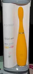 BN FOREO ISSA Mini Kids Electric Toothbrush, Soft Silicone Bristles Mango Tango - Bild 1 von 1