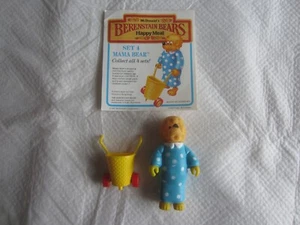 1987 McDonald's Berenstain Bears Set 4 Mama Bear - Picture 1 of 2