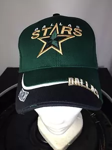 Gorra con licencia Dallas Stars NHL NUEVA CON ETIQUETAS correa trasera ajustable OSFA 100 % algodón - Imagen 1 de 6