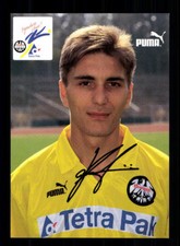 Slobodan Komljenovic autograph card Eintracht Frankfurt 1993-94 + A 191235