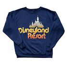 Disneyland Resort Retro Ombre Castle Pullover Sweatshirt Size Medium