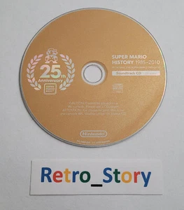 Nintendo Wii - Super Mario History 25th Anniversary - Soundtrack - CD Seul - Picture 1 of 1