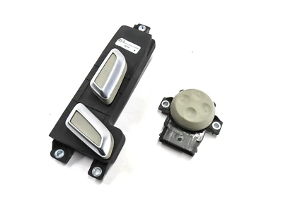 2014 AUDI Q7 (4L) LEFT FRONT DRIVER SEAT ADJSUMTENT SWITCH (GRAY) - Image 1 of 4