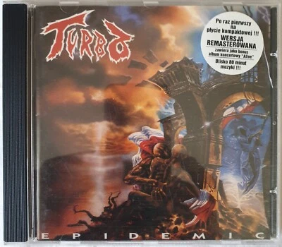 Turbo - Epidemic + Alive (1988) CD Reissue Metal Mind Productions (2000) - Image 1 of 4