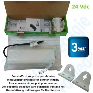 SMART 24V WHITE + BRACKETS FOR SKYLIGHT Roof window motor - Imagen 1 de 7