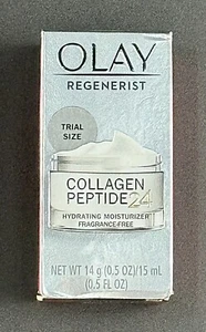 🌟 Olay Regenerist Collagen Peptide 24 Trial Size 🌸 0.5oz Moisturizer 💧 New - Picture 1 of 5