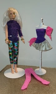 Vintage Roxy of the Misfits from Jem and the Holograms + Extra AS IS! - Picture 1 of 18