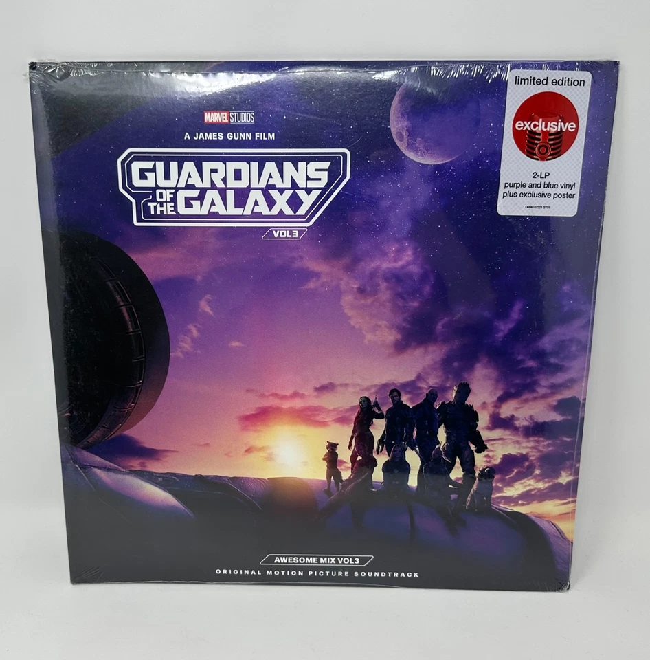 GUARDIANS OF THE GALAXY VOL. 3 Vinyl 2-LP Hollywood D004162301 (2023)