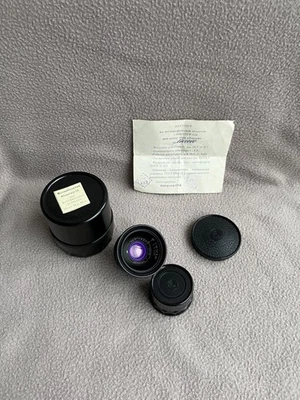 Jupiter-12 35mm 2.8 USSR Lens Carl Zeiss Biogon Leica M39 LTM SCREW - Image 1 of 4